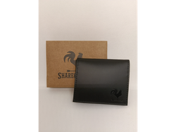 Billetera cuero genuino Sharecropper (modelo L Presta)