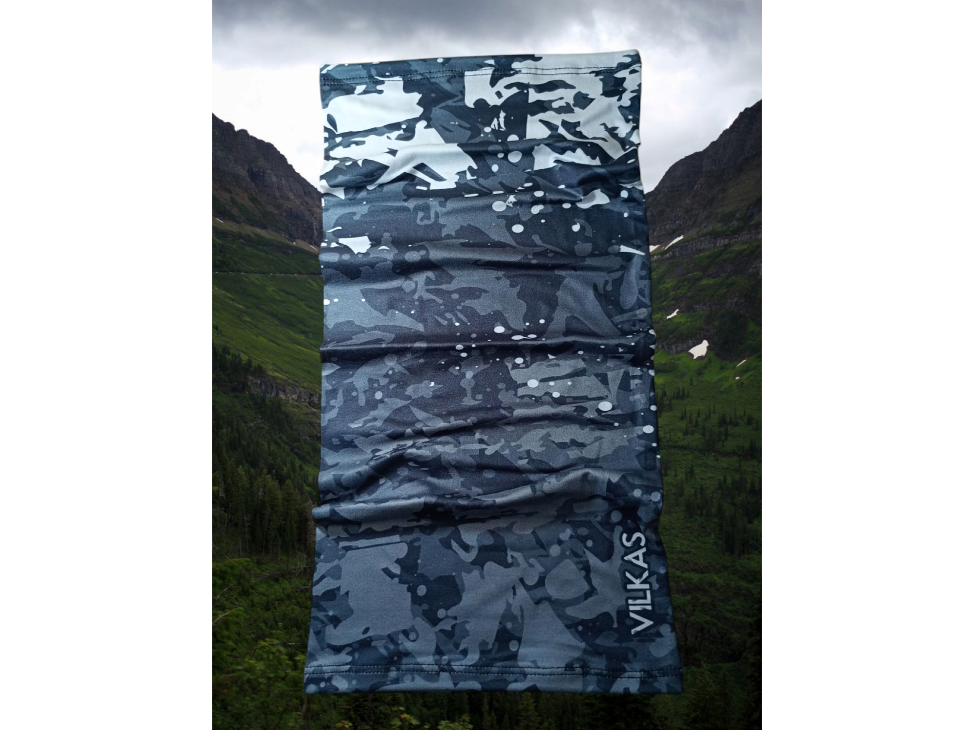 Vilkas (camuflado gris y turquesa)