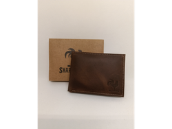 Billetera cuero genuino Sharecropper (E018)