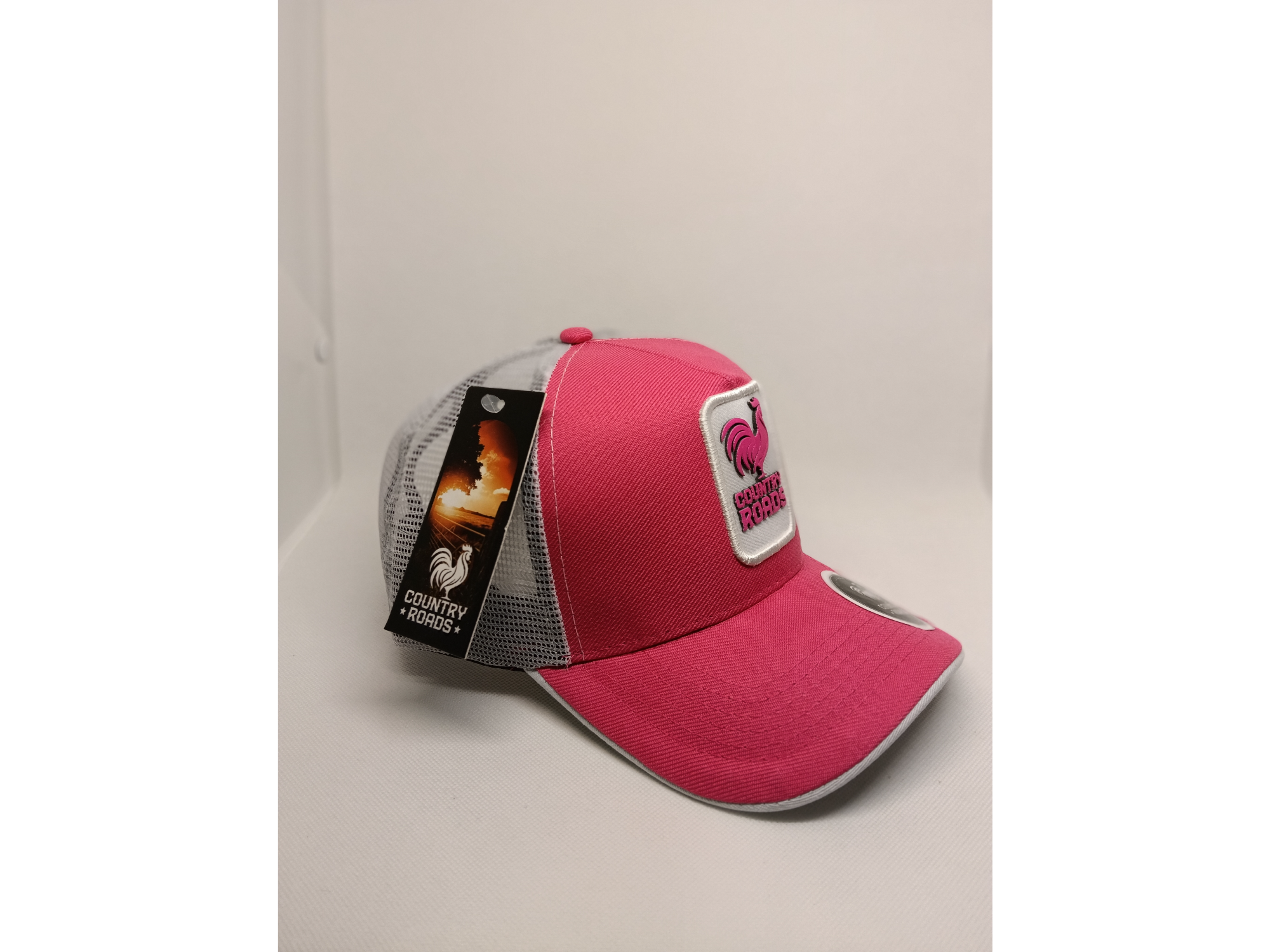 Country ROADS (gabardina rosa, red blanca)