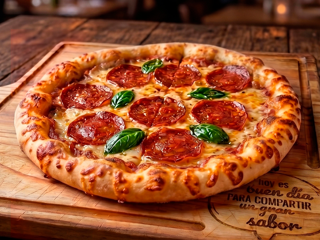 Pizzas 6 porciones "PEPPERONI"