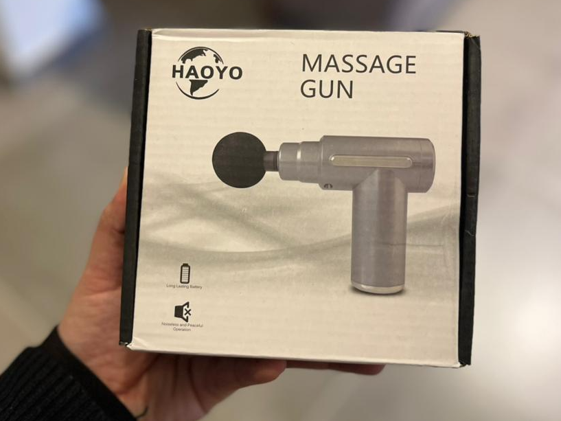 MASAJEADOR PORTATIL PISTOLA MASSAGE GUN