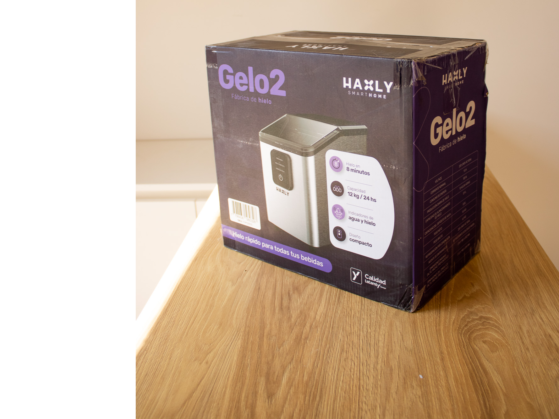 MAQUINA DE HIELO HAXLY