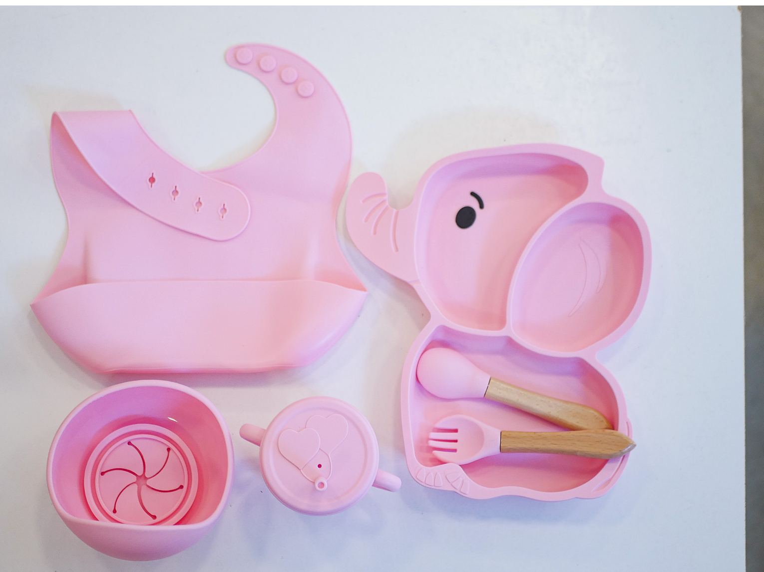 KIT X8 ALIMENTACION BABY SAFARI (ELEFANTE)
