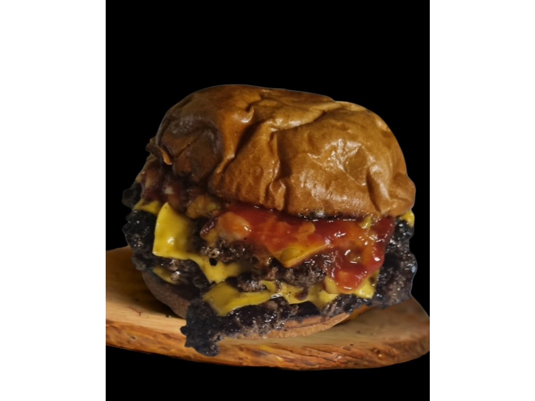 2 Viejas C. Doble + papas con cheddar