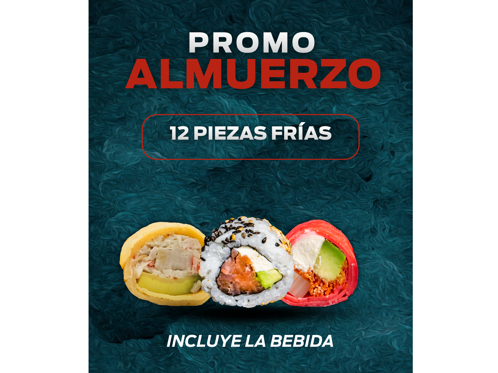 12 PIEZAS FRIAS + GASEOSA