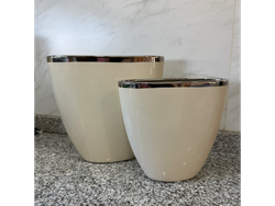 Maceta artesanal pequeña