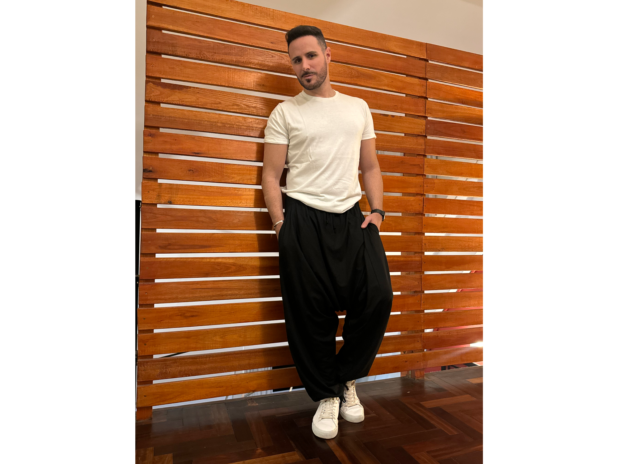 Pantalón Bangkok jersey negro