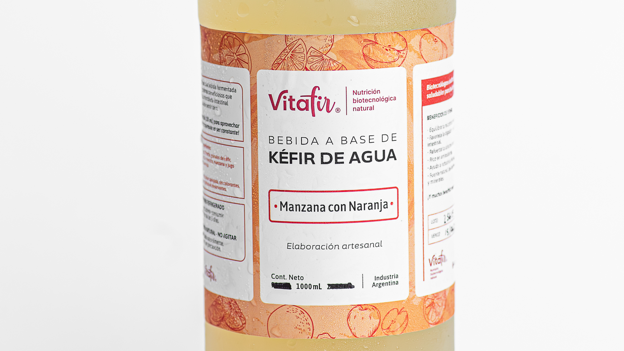 Kéfir de agua envase PET precio unitario