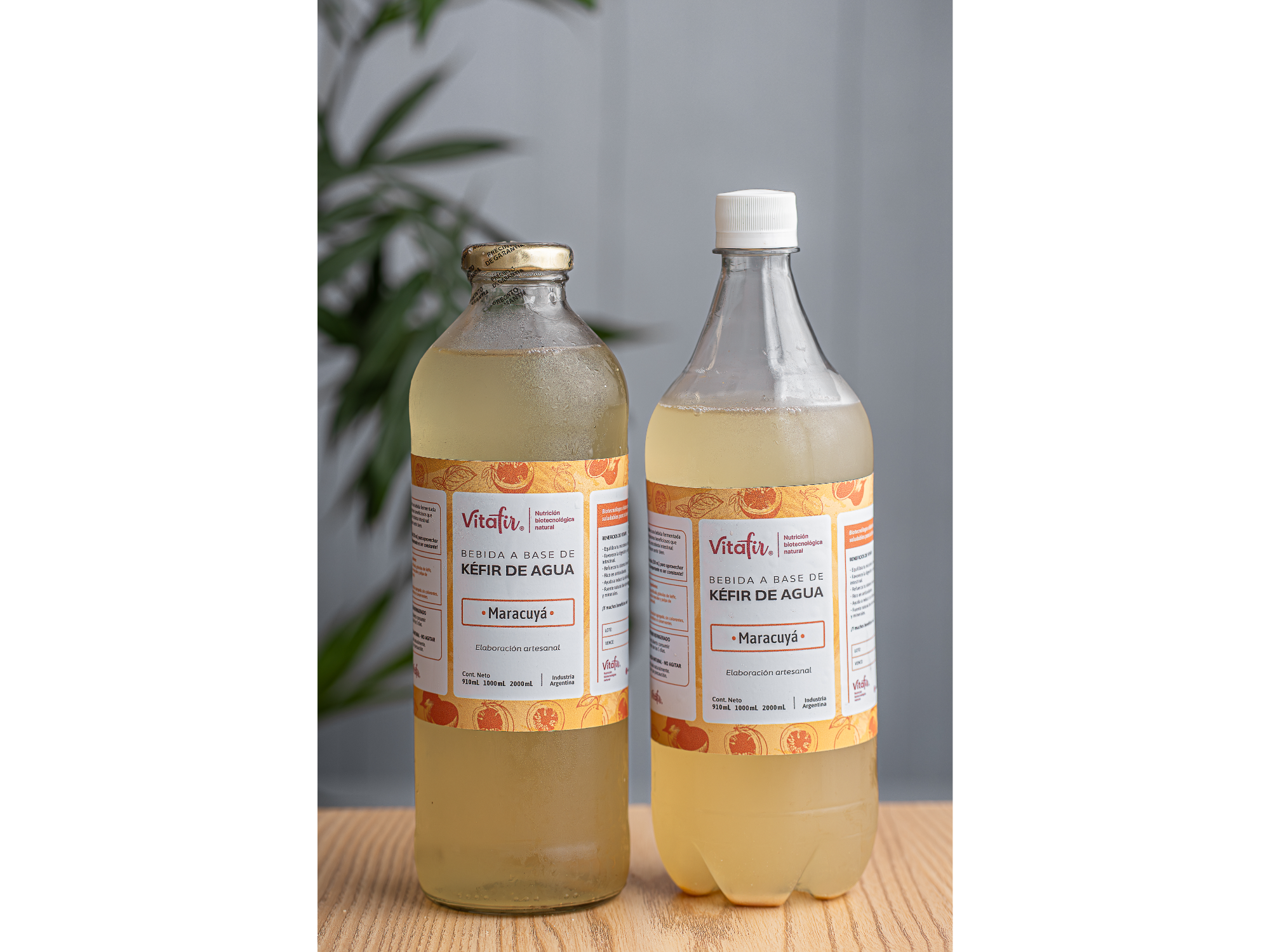Kéfir de agua sabor maracuyá