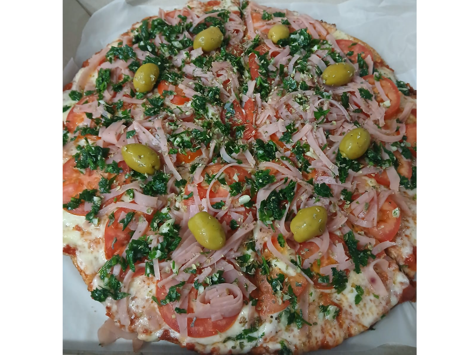 NAPO C/PROVENZAL Y JAMÓN de La Capital de la Pizza Premium