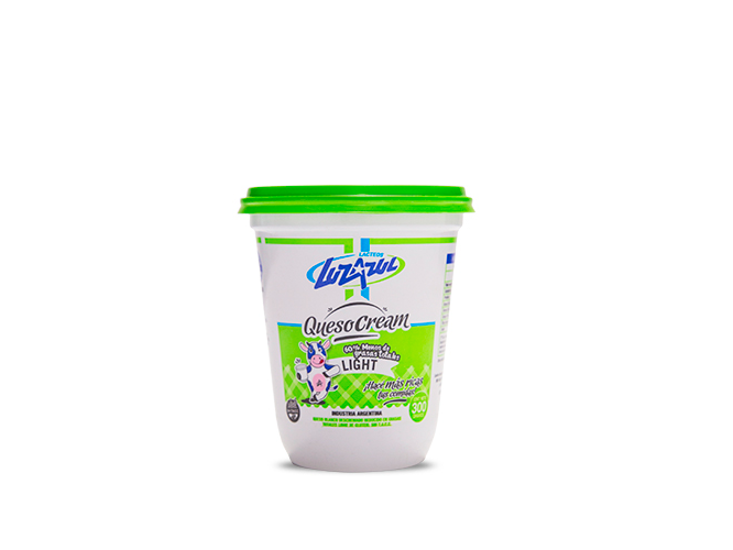 (698) Queso Cream Light Luz Azul x 300 g