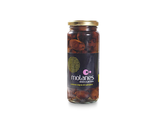 (949) Aceitunas Negras "0" Molanes x 220 grs