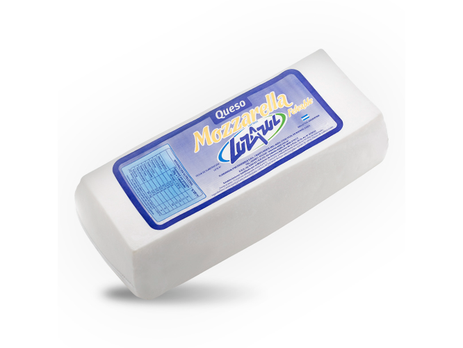Muzzarella Barra Luz Azul x 500 grs