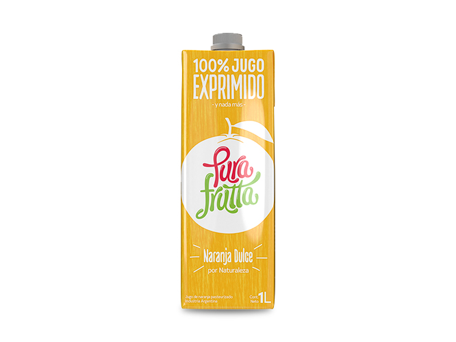 (087) Jugo Pura Frutta Naranja x 1 L