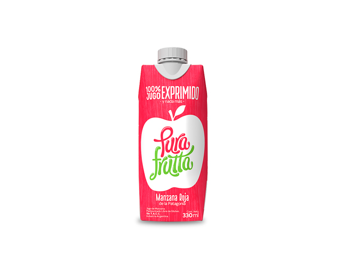 (520) Jugo Pura frutta Manzana x 200 ml
