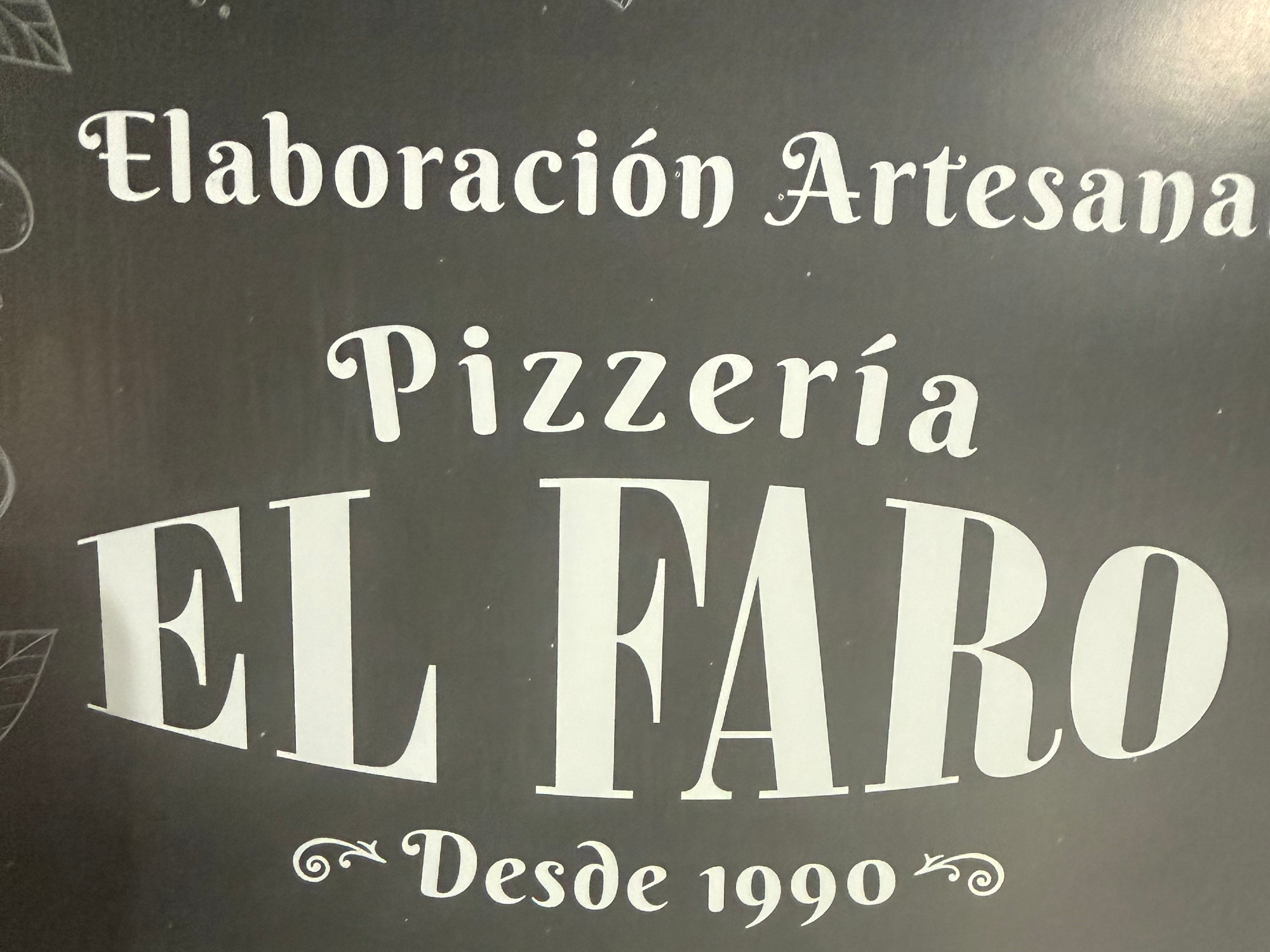 pizza EL FARO