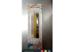 Velas x 6 uds blanco/dorado/negro
