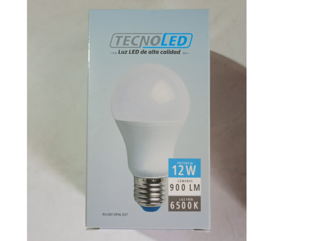 Tecnoled 12w alta calidad x 5 uds
