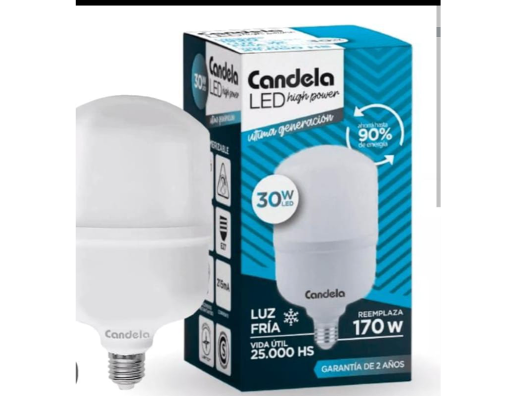 Lámpara galponera de 30w