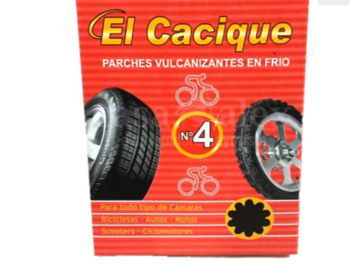 Parche n°4 casique x 50 uds