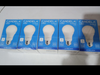 Lámpara candela x 5 uds 12 w