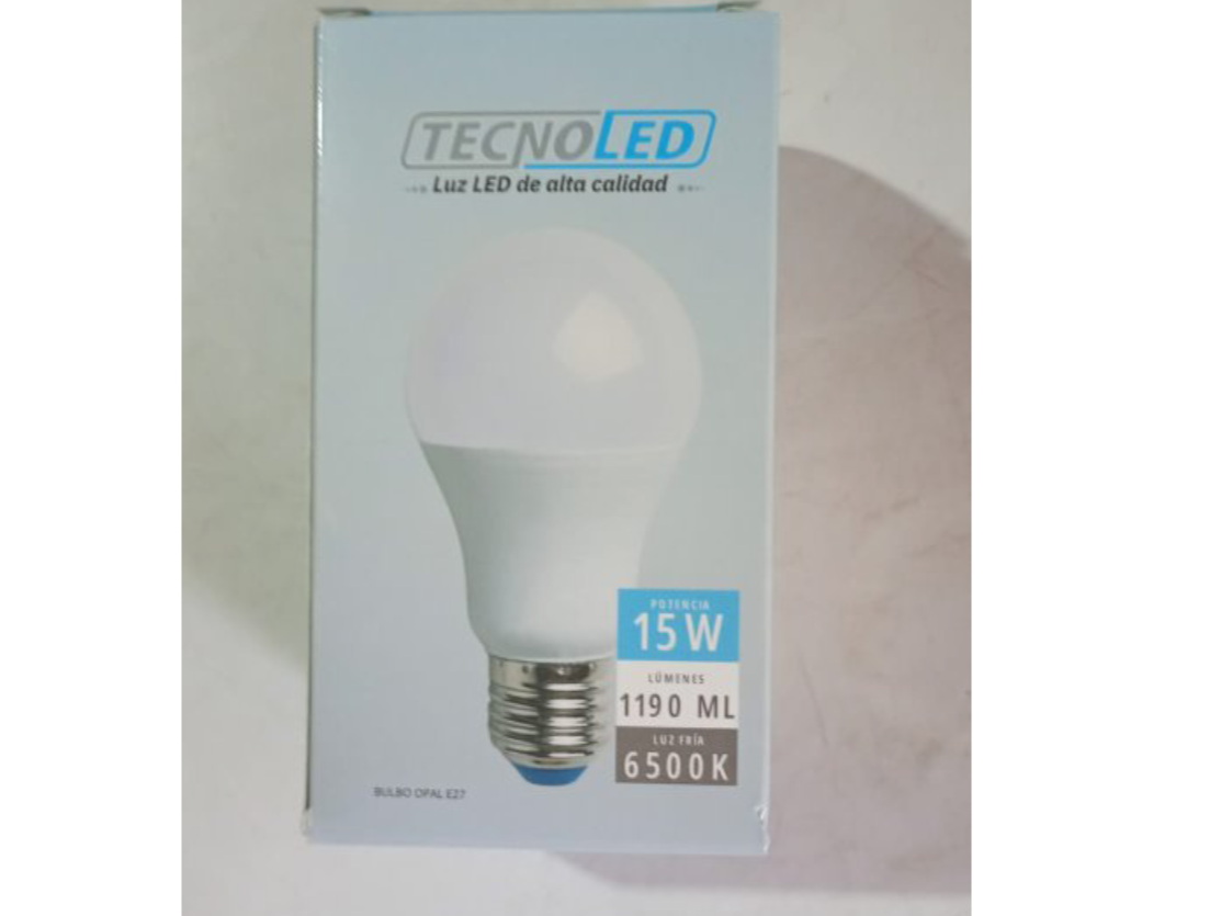 Tecnoled 15w x 10 uds alta calidad