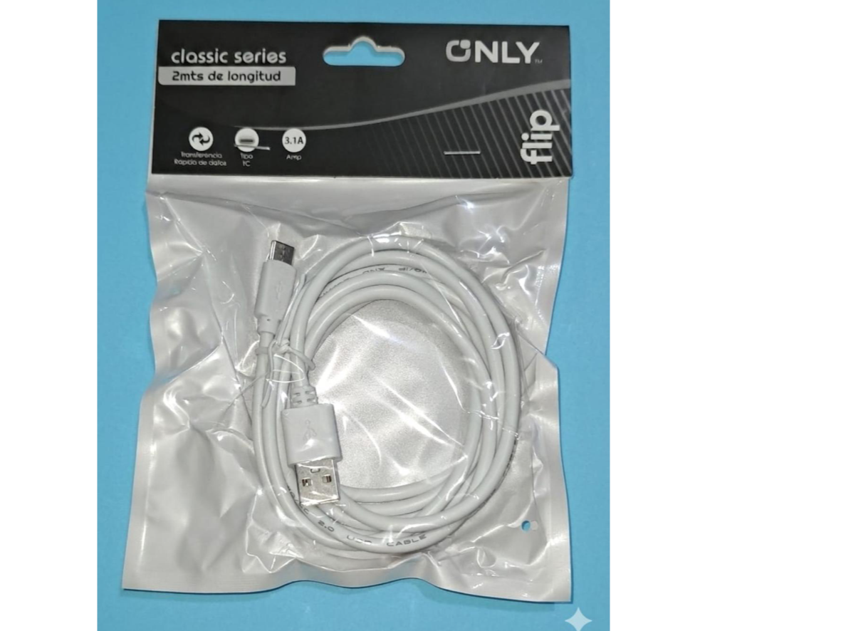 Cable USB T/C 2 metros