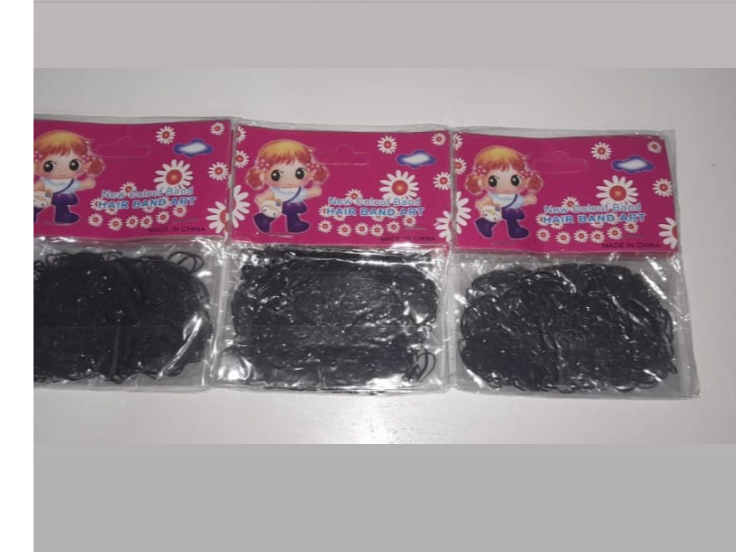 Gomitas para terminaciones solo negra