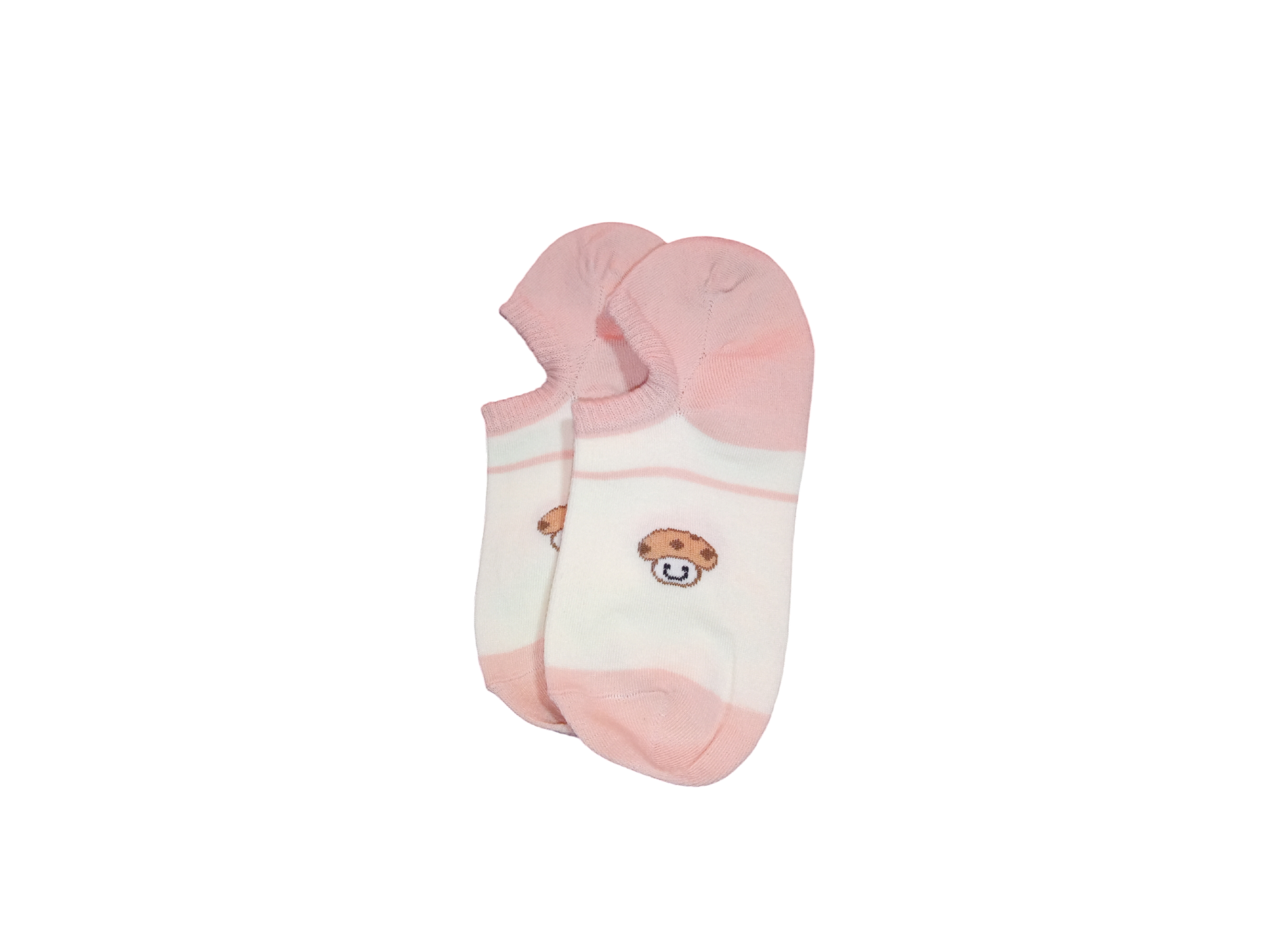 Hongo beige con rosa