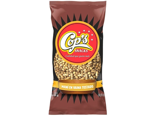 Maní con cáscara