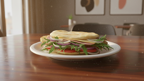 Sandwich de mila de pollo sin tacc