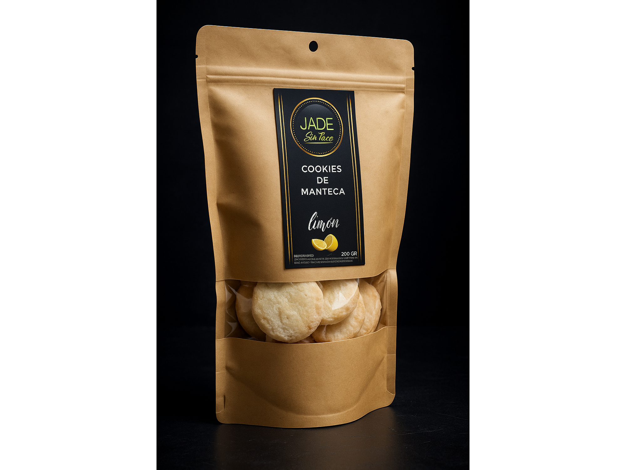 galletitas de manteca de limon - 200 grms