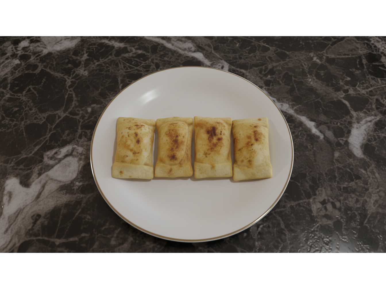 4 AMPANADITAS CHINAS DE POLLO SIN TACC