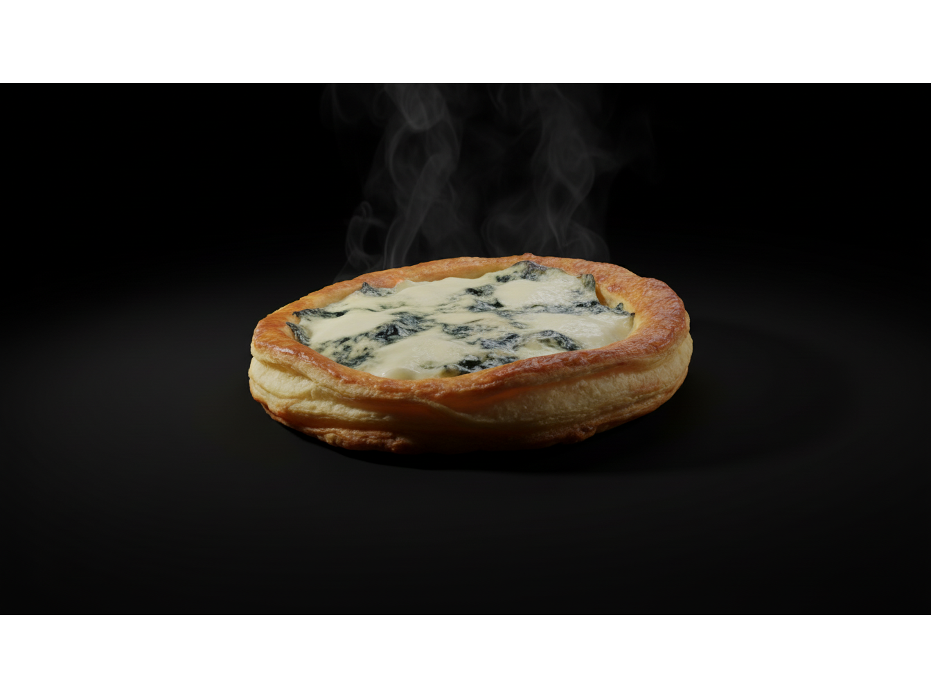 tarta de roquefort masa de hojaldre - sin tacc