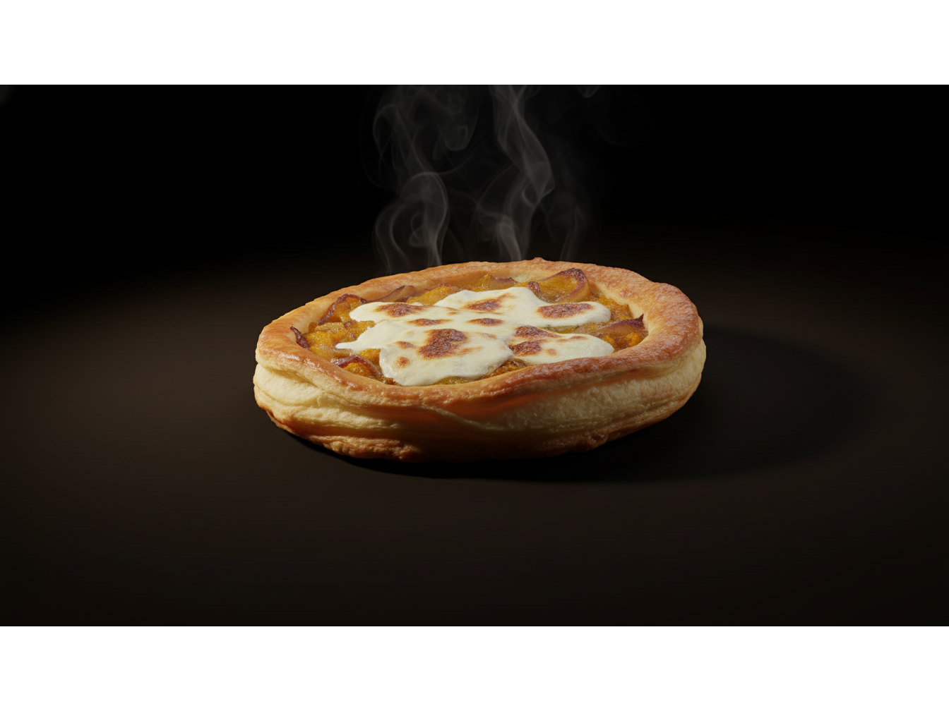 tarta de calabaza y mozza sin tacc - caliente