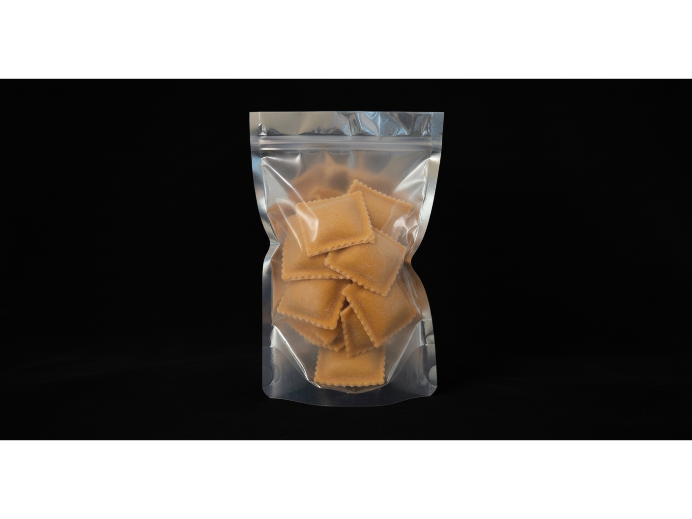 12 raviolones de calabaza y queso sin tacc