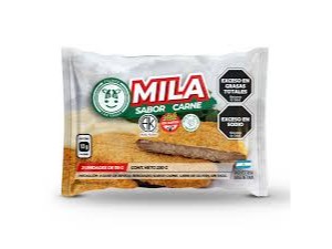 MILANESA SABOR CARNE FELICES LAS VACAS X2U