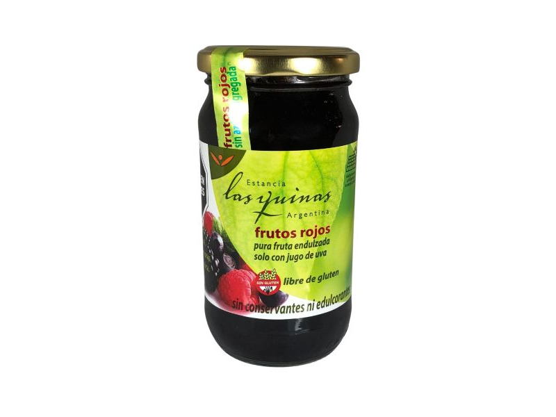 MERMELADAS ORGANICAS SIN AZUCAR AGREGADA LAS QUINAS