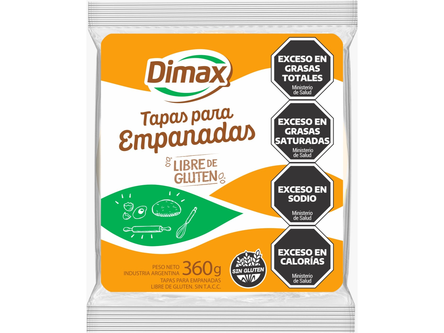 TAPAS EMPANADA DIMAX