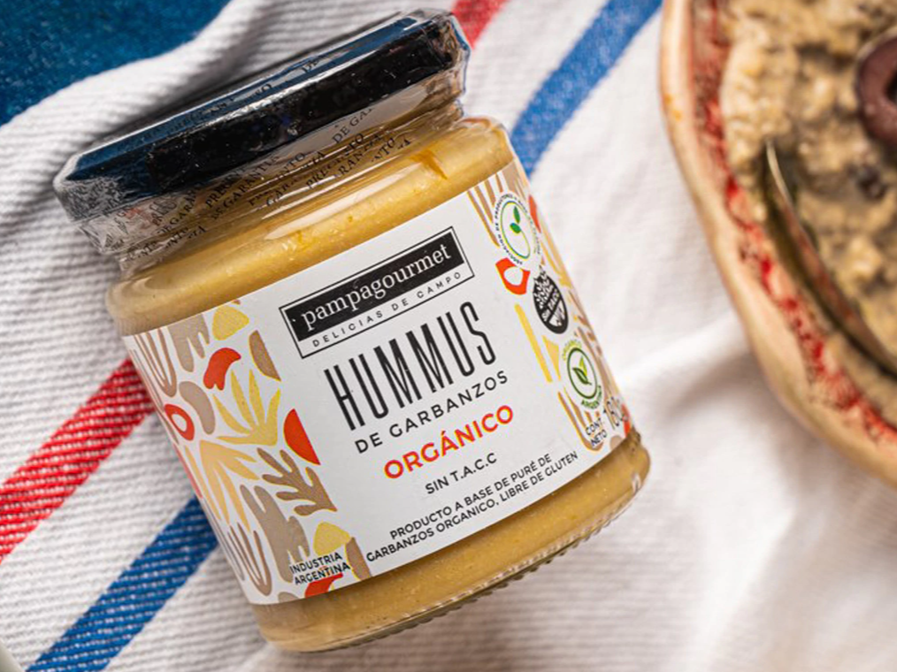 HUMMUS GARBANZOS ORGANICO PAMPA GOURMET