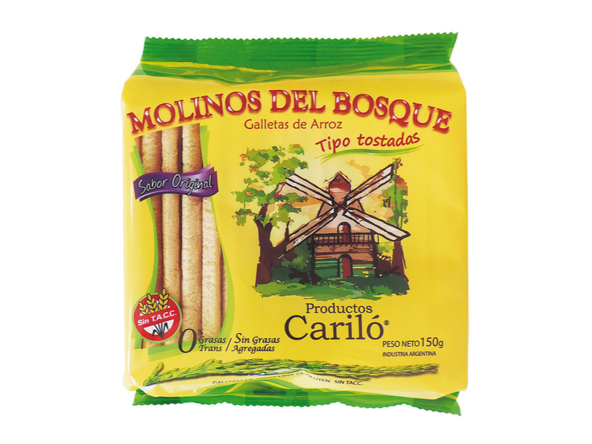 TOSTADAS DE ARROZ MOLINO DEL BOSQUE