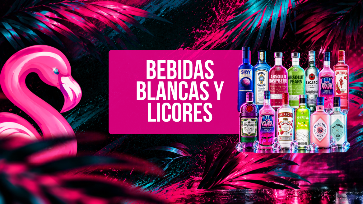 BEBIDAS BLANCAS Y LICORES