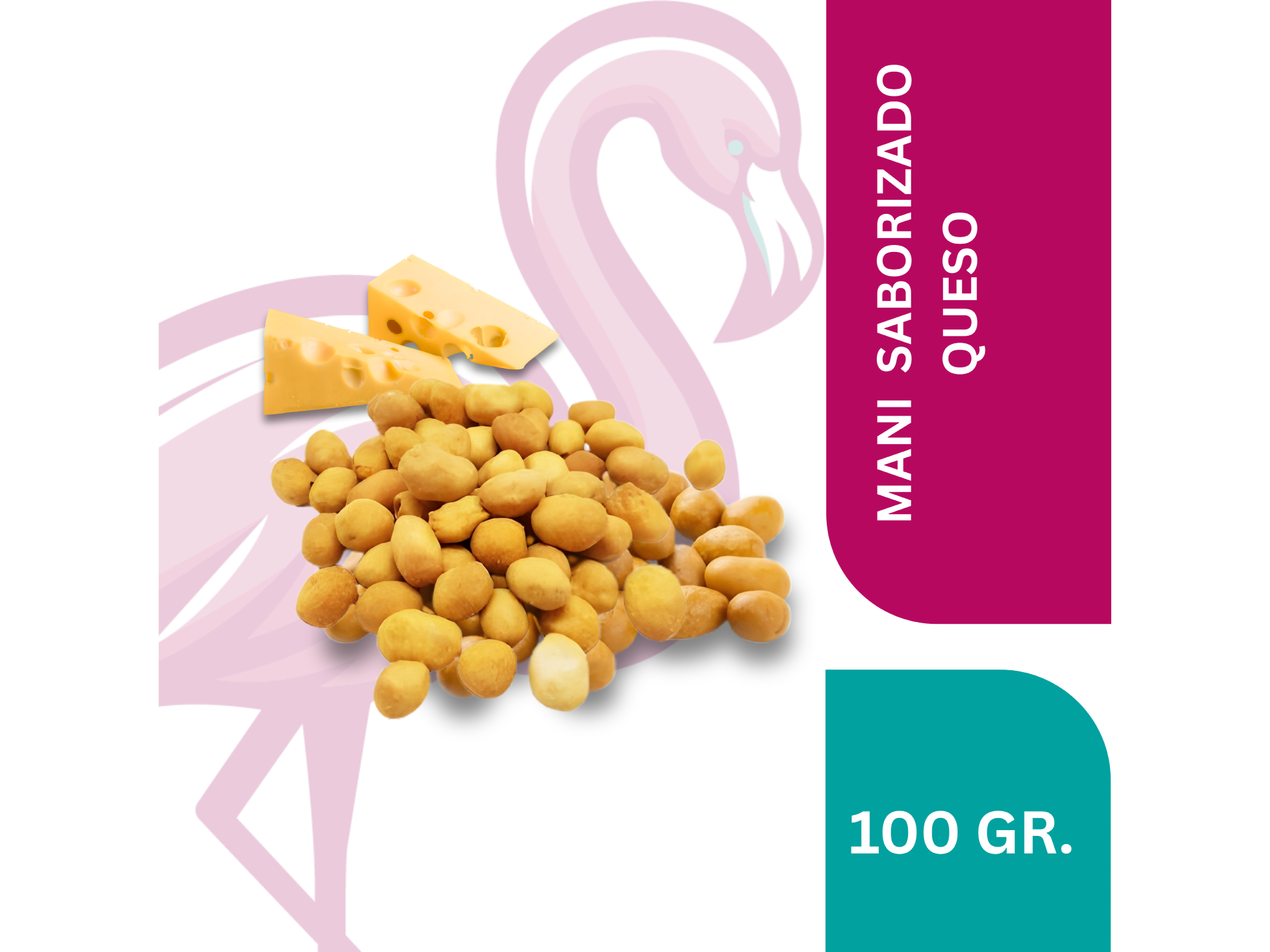 MANI SABORIZADO 100GR SABOR QUESO