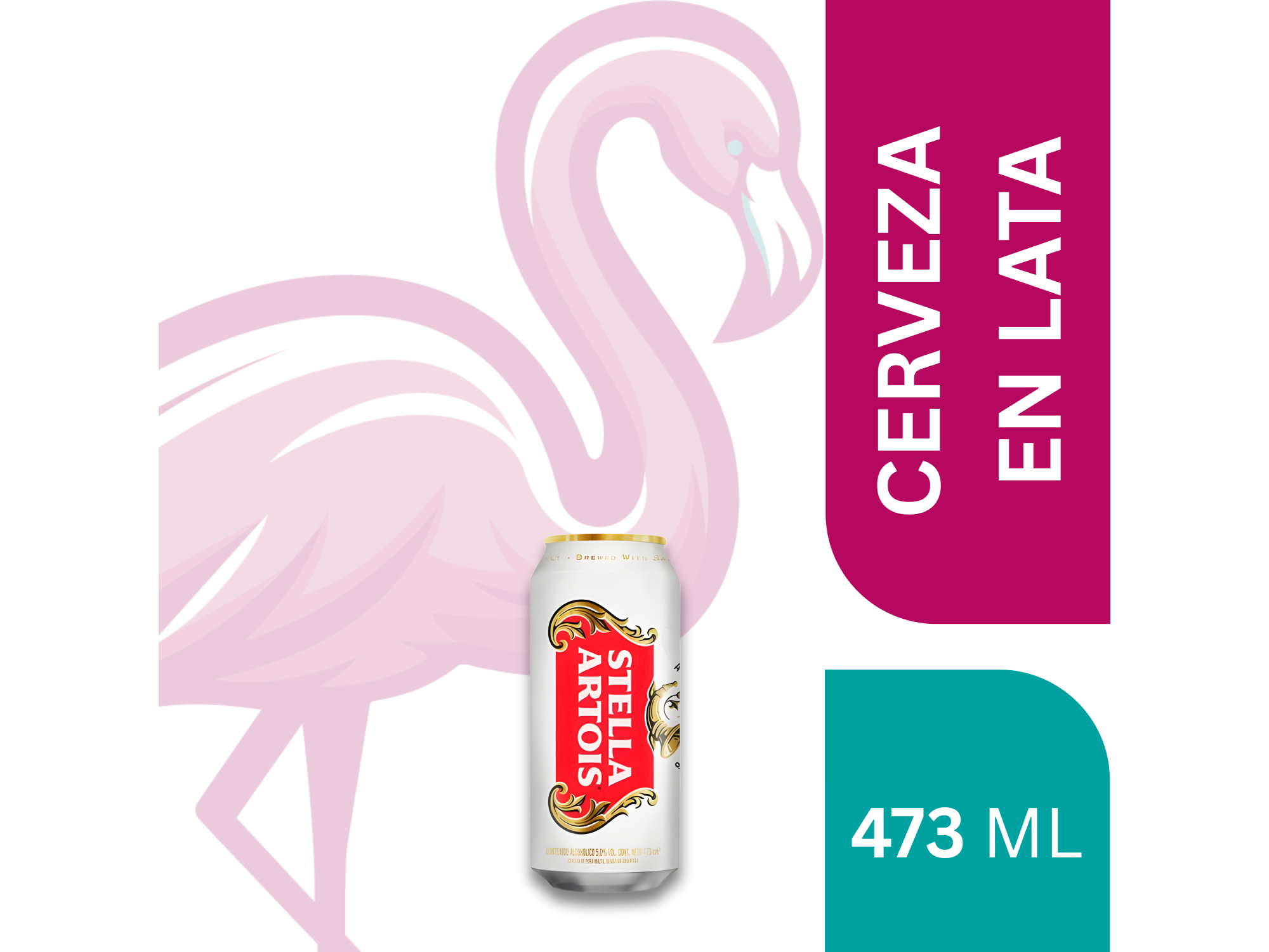 CERVEZA LATA STELLA ARTOIS 473 ML