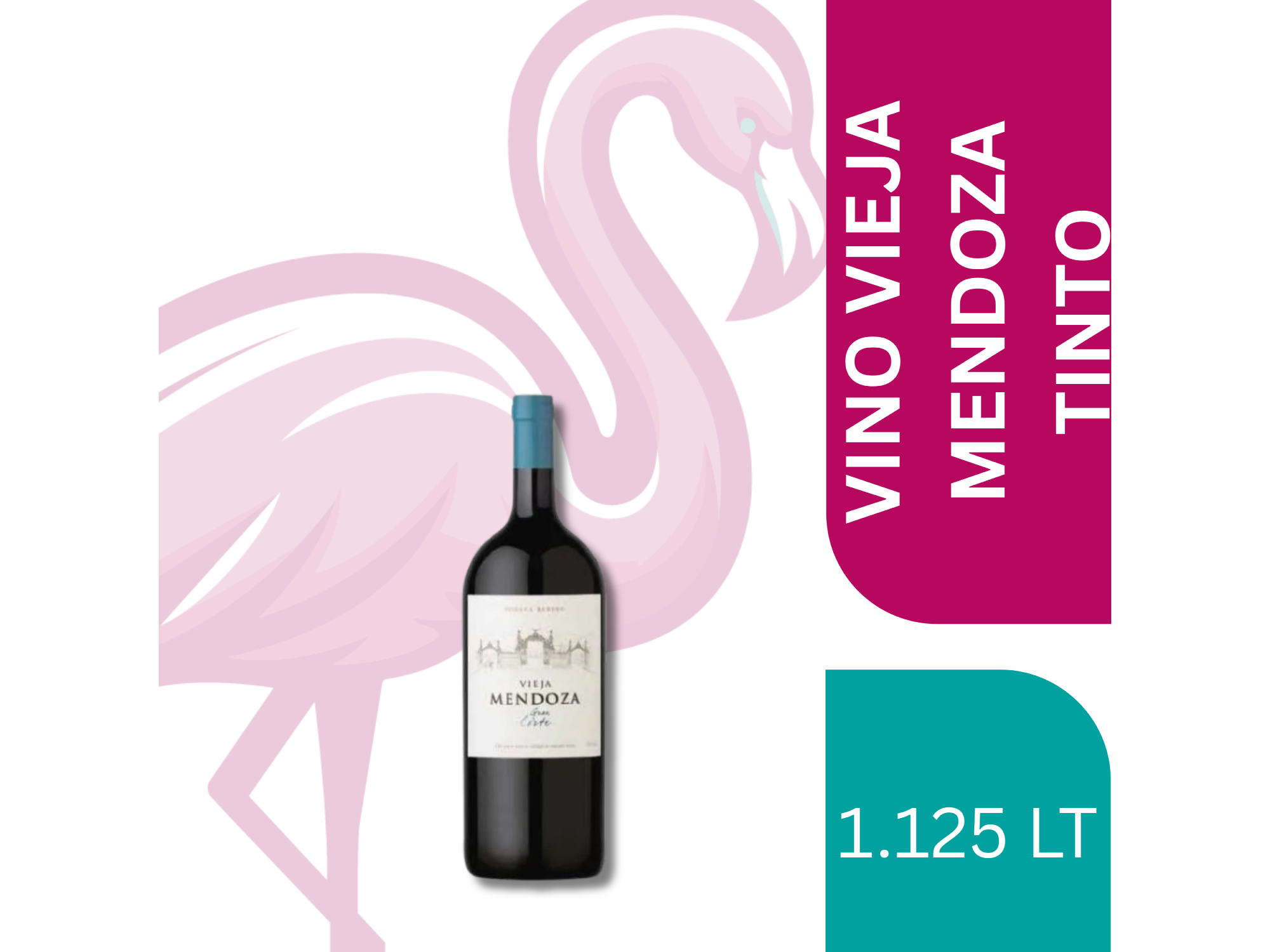 VINO VIEJA MENDOZA TINTO 1.125 LT