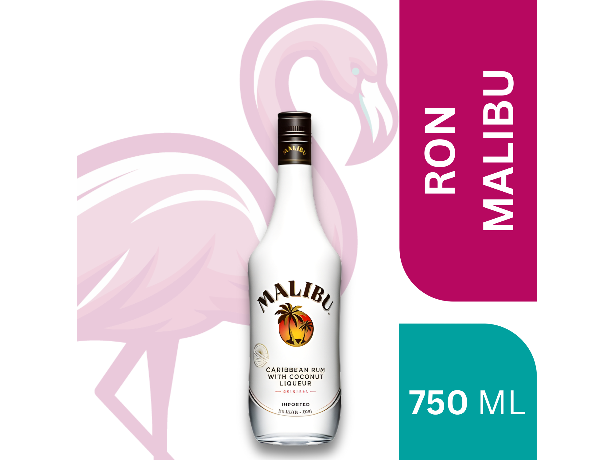 RON MALIBU 750 ML