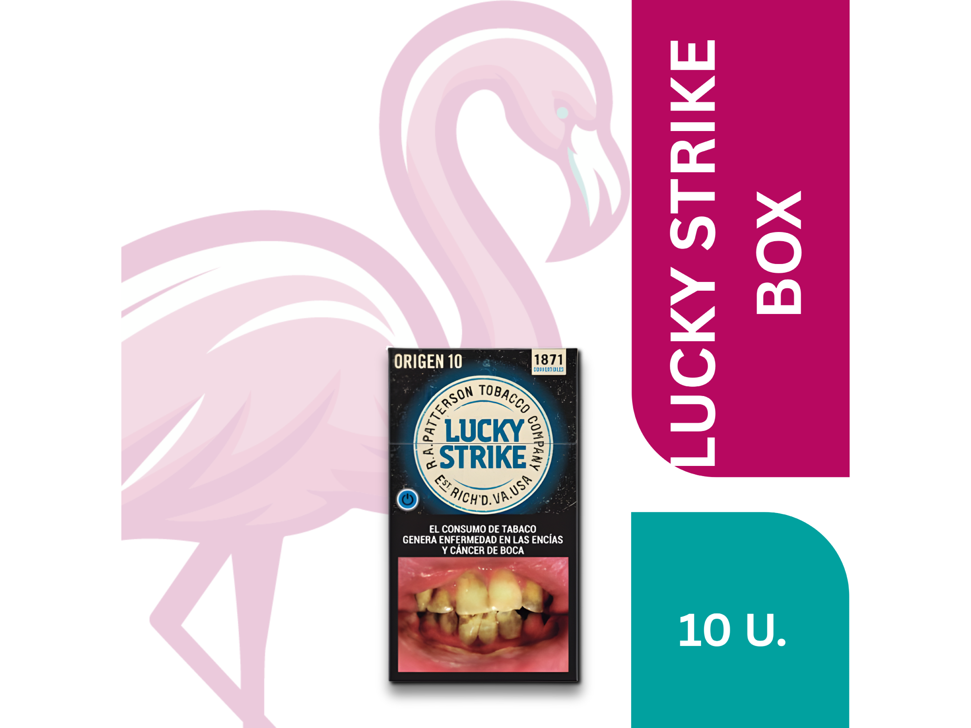 LUCKY STRIKE 10 ORIGEN CONVERTIBLE BOX