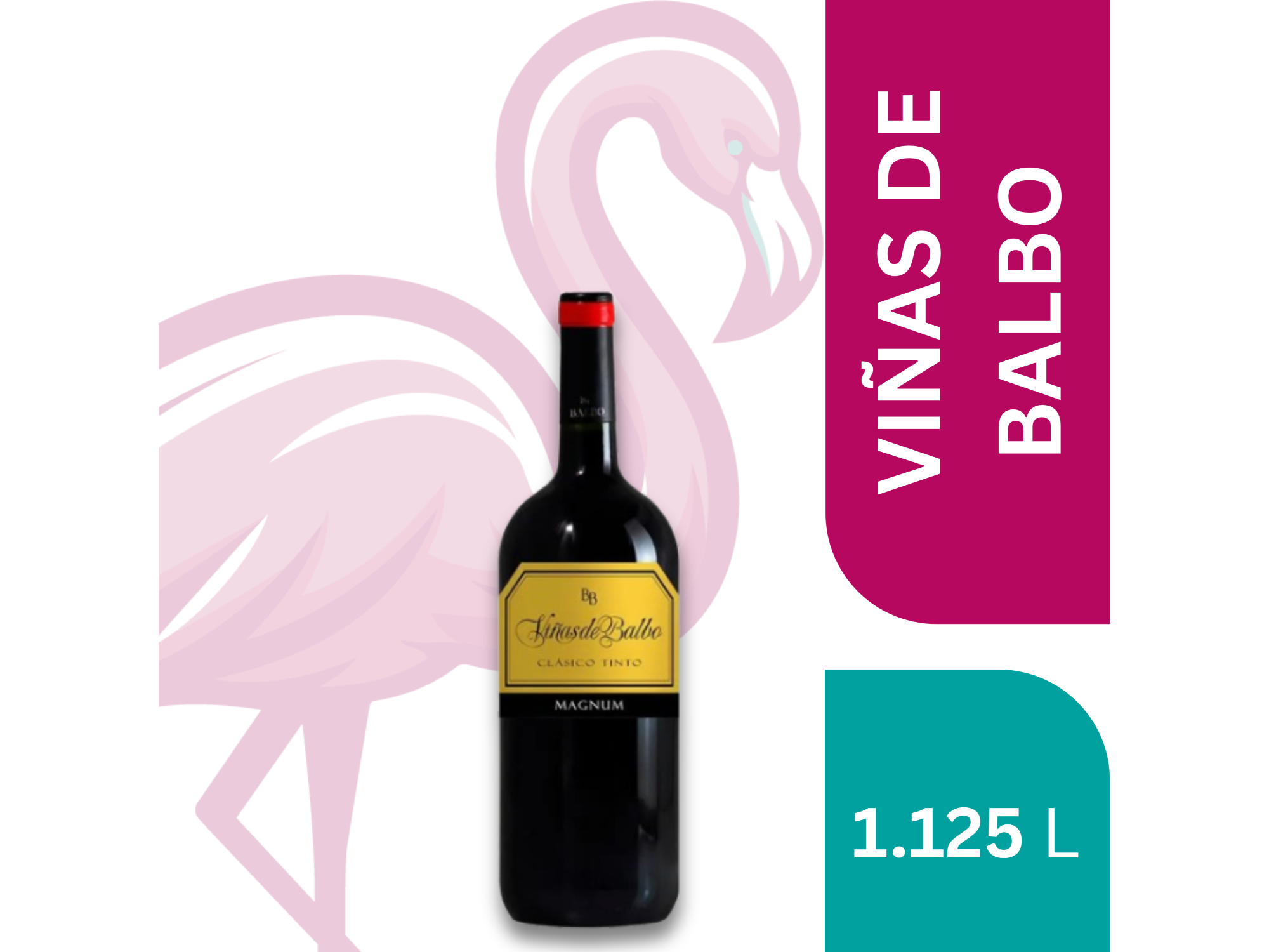 VINO VIÑAS DE BALBO MAGNUM TINTO 1.125 LT