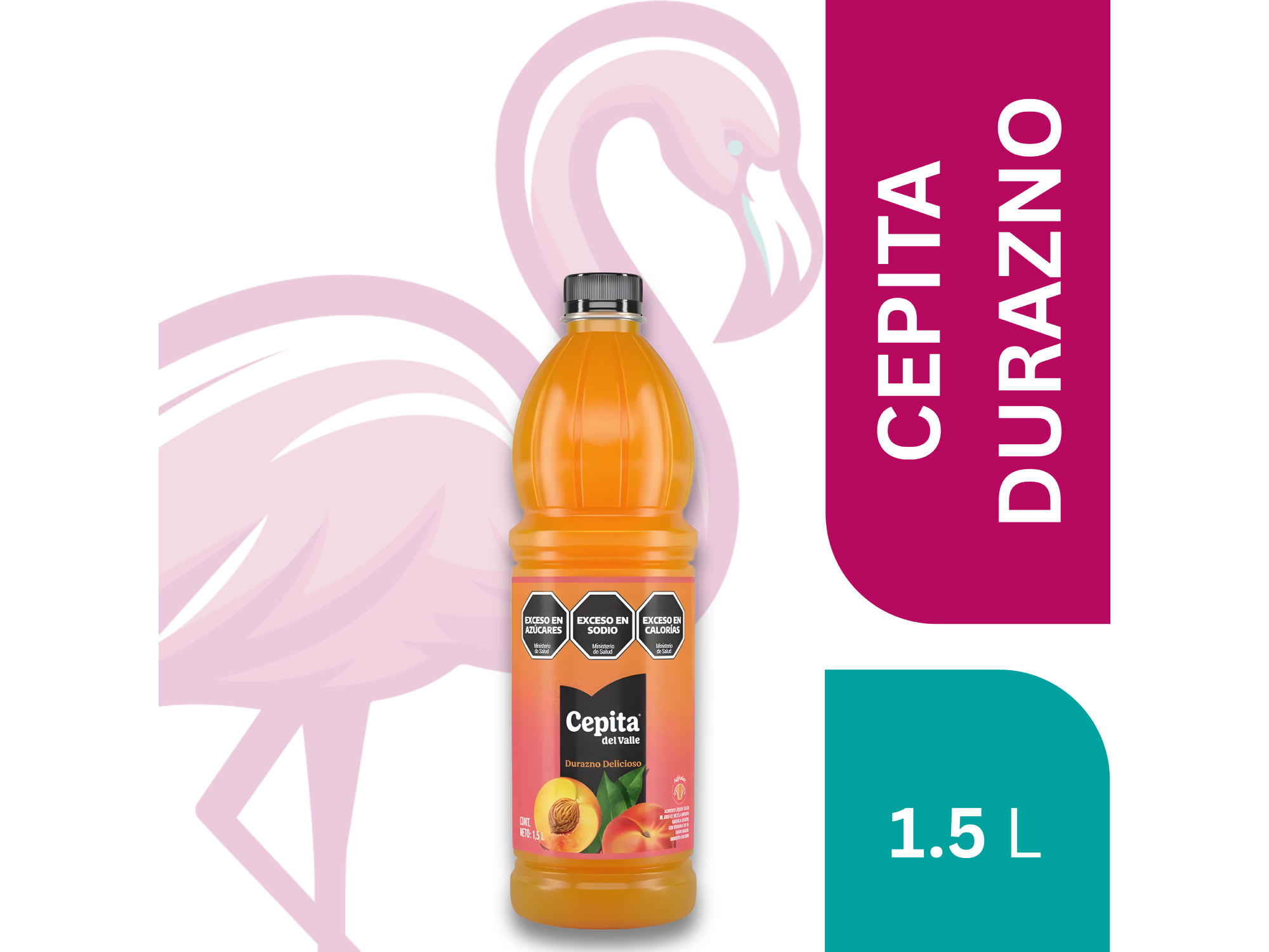 CEPITA DURAZNO DELICIOSO 1.5 L